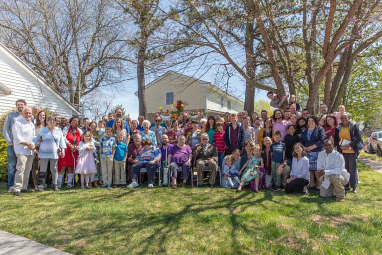 a large group of people of various ages, ethnicities, and abilities