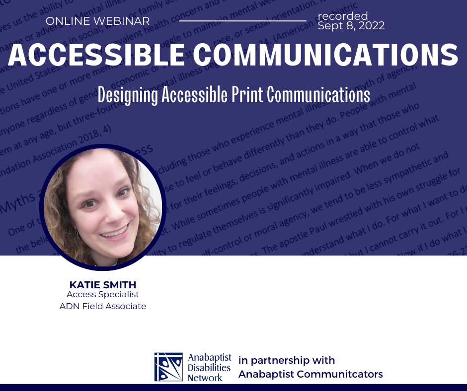 Accessible Print Communications