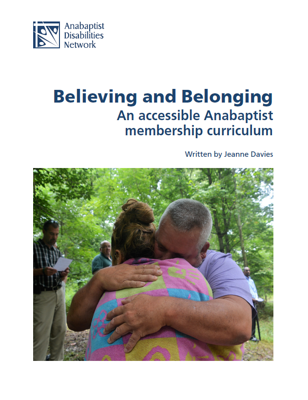 cover of believing and belonging, an accessible membership curriculum