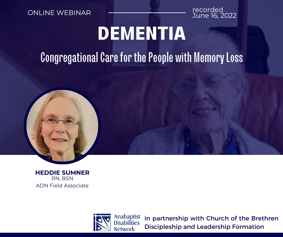 Dementia and Memory Loss